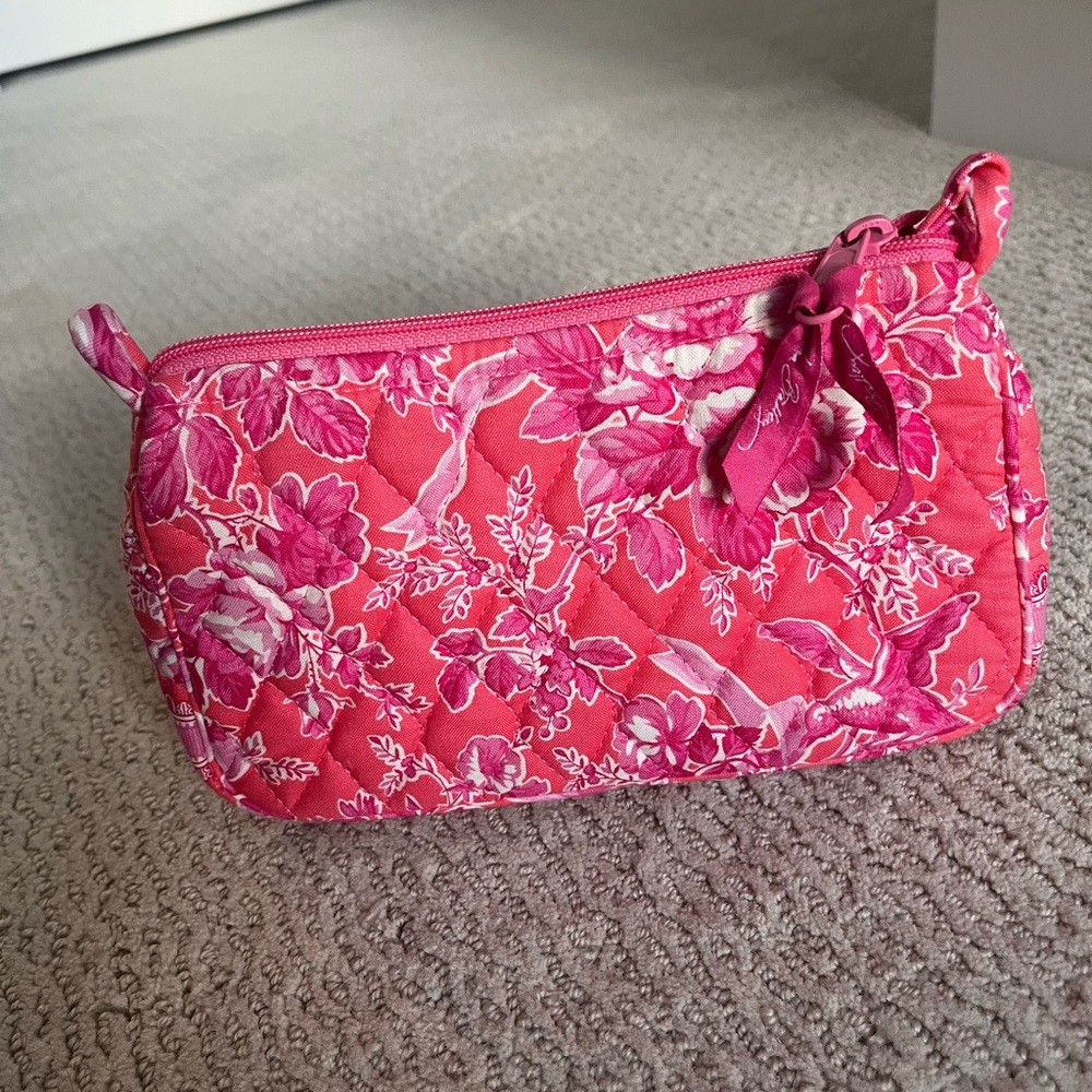 Vera Bradley small floral quilted purse clutch wristlet